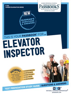 cover image of Elevator Inspector